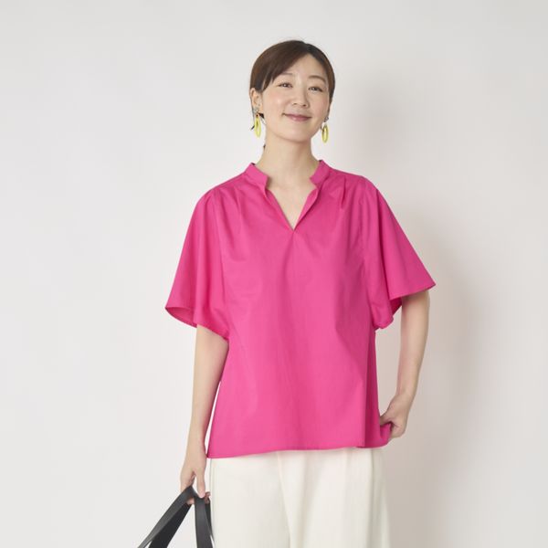 PEINDRE/フレアスリーブブラウス -露出を抑えながら涼しく着こなせる